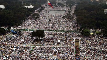 6 triệu người tham dự thánh lễ với Đức Thánh Cha tại Manila