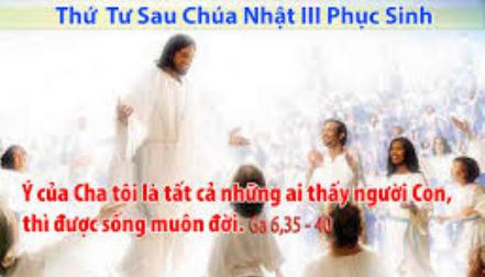 Suy Niệm Thứ Tư Sau CN III PS