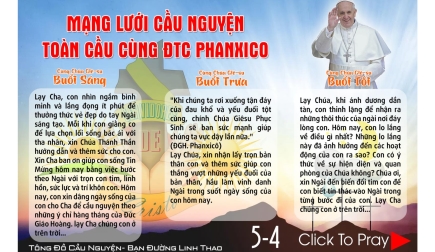 Tông Đồ Cầu Nguyện, Ngày 05.04.2018