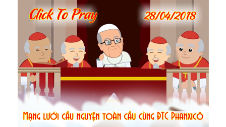 Tông Đồ Cầu Nguyện, Ngày 28.04.2018