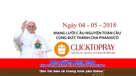 Tông Đồ Cầu Nguyện, Ngày 04.05.2018