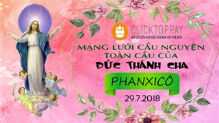 Tông Đồ Cầu Nguyện, Ngày 29.07.2018