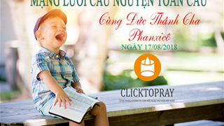 Tông Đồ Cầu Nguyện, Ngày 17.08.2018