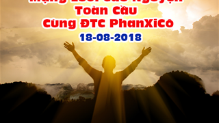 Tông Đồ Cầu Nguyện, Ngày 18.08.2018