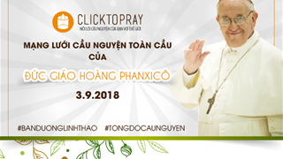 Tông Đồ Cầu Nguyện, Ngày 03.09.2018