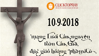 Tông Đồ Cầu Nguyện, Ngày 10.09.2018