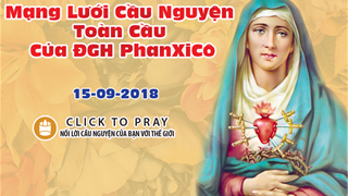 Tông Đồ Cầu Nguyện, Ngày 15.09.2018