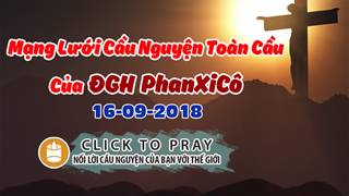 Tông Đồ Cầu Nguyện, Ngày 16.09.2018