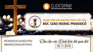 Tông Đồ Cầu Nguyện, Ngày 02.11.2018