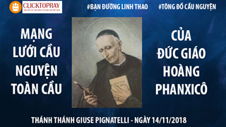 Tông Đồ Cầu Nguyện, Ngày 14.11.2018