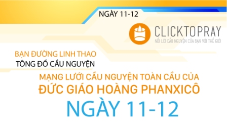 Tông Đồ Cầu Nguyện Ngày 11.12.2018