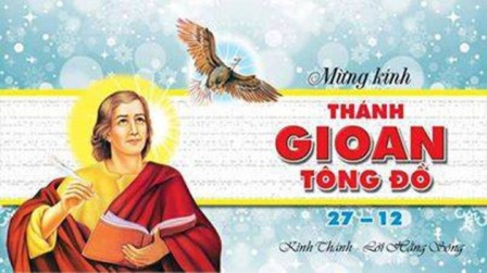 Suy niệm Tin Mừng ngày 27.12 - Thánh Gioan Tông đồ