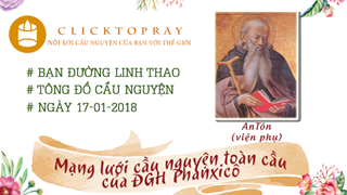 Tông đồ cầu nguyện, ngày 17.01.2019