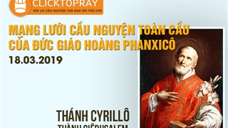 Tông đồ cầu nguyện, ngày 18.03.2019