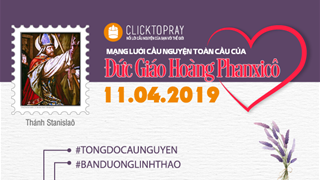 Tông đồ cầu nguyện, ngày 11.04.2019