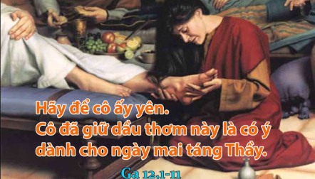 Suy Niệm Tin Mừng Thứ Hai Tuần Thánh