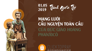 Tông đồ cầu nguyện, ngày 01.05.2019