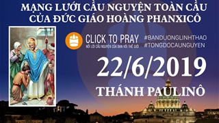 Tông đồ cầu nguyện, ngày 22.06.2019