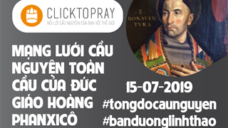 Tông đồ cầu nguyện, ngày 15.07.2019