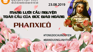 Tông đồ cầu nguyện, ngày 23.08.2019