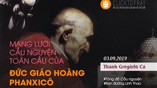 Tông đồ cầu nguyện, ngày 03.09.2019