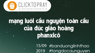 Tông đồ cầu nguyện, ngày 15.09.2019