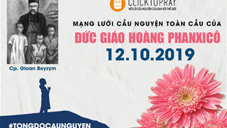 Tông đồ cầu nguyện, ngày 12.10.2019