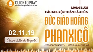 Tông đồ cầu nguyện, ngày 02.11.2019