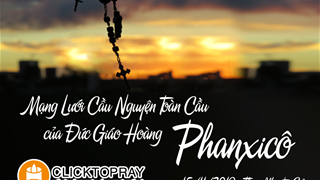 Tông đồ cầu nguyện, ngày 15.11.2019