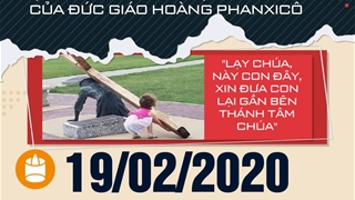 Tông đồ cầu nguyện, ngày 19.02.2020