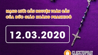 Tông đồ cầu nguyện, ngày 12.03.2020