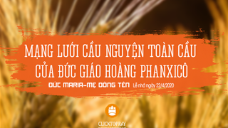 Tông đồ cầu nguyện, gnày 22.04.2020