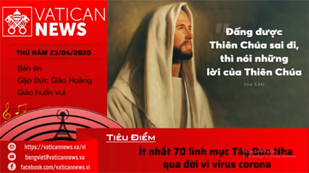 Radio: Vatican News Tiếng Việt thứ Năm 23.04.2020