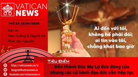 Radio: Vatican News Tiếng Việt thứ Ba 28.04.2020