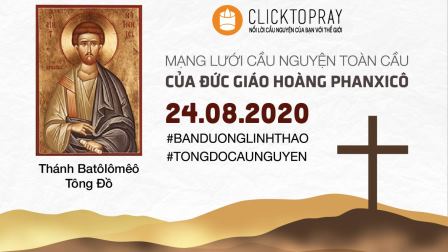 Tông Đồ Cầu Nguyện Ngày 24.08.2020