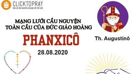 Tông Đồ Cầu Nguyện Ngày 28.08.2020