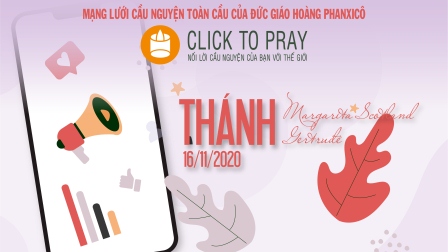 Tông Đồ Cầu Nguyện Ngày 16.11.2020