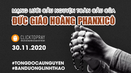 Tông Đồ Cầu Nguyện Ngày 30.11.2020