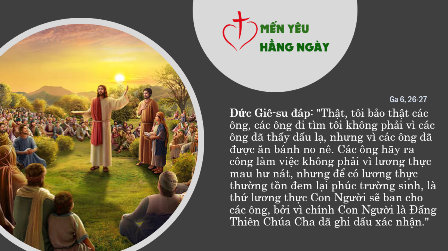 Mến Yêu Hằng Ngày Thứ Hai, 19.04.2021