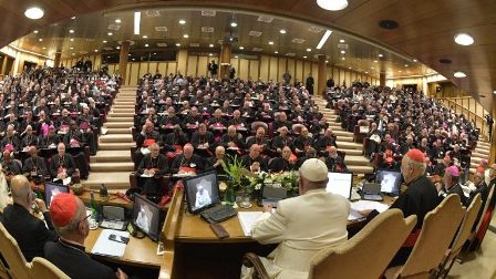 Thượng Hội đồng giám mục tại Vatican vào năm 2019 (Vatican Media)