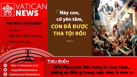 Radio thứ Năm 01.07.2021 - Vatican News Tiếng Việt