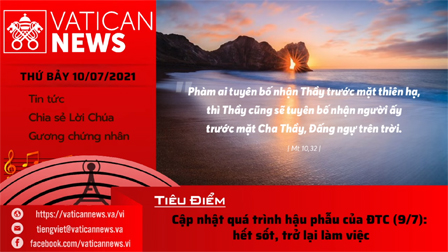 Radio thứ Bảy 10/07/2021 - Vatican News Tiếng Việt