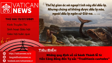 Radio thứ Hai 19.07.2021 - Vatican News Tiếng Việt