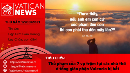 Radio thứ Năm 12.08.2021 - Vatican News Tiếng Việt