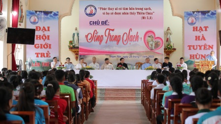 Đại hội Giới trẻ Giáo hạt Hà Tuyên Hùng lần thứ 5 với chủ đề “SỐNG TRONG SẠCH”