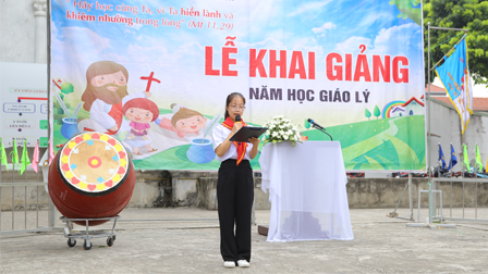 Giáo xứ Tình Lam khai giảng năm học giáo lý, niên học 2023 - 2024