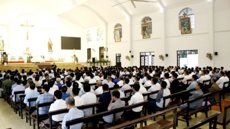 Thường huấn Ban hành Giáo hạt Tây Nam Phú Thọ tại giáo xứ Hoàng Xá