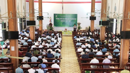 Giáo hạt Tây Bắc Phú Thọ: Thường huấn Hội đồng giáo xứ khóa VIII nhiệm kỳ 2023 – 2027