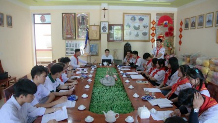 Ủy ban Thiếu nhi Giáo hạt Hà Tuyên Hùng họp sơ kết 6 tháng đầu năm 2024 và phương hướng hoạt động 6 tháng cuối năm 2024