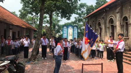 Giáo xứ Phú Nghĩa Ba Vì tổ chức chương trình vui chơi cho các em thiếu nhi nhân Ngày Quốc tế Thiếu nhi